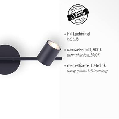 Just Light Dubbele plafondspotTarik - 11942-13