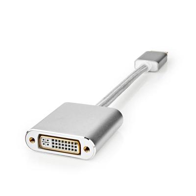 Nedis DisplayPort-Kabel | DisplayPort Male naar DVI-D 24+1-Pins Female | 0.2 m | 1 stuks - CCTB37250AL02 CCTB37250AL02