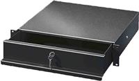 Rittal 5502325 19 inch Schuiflade voor patchkast 3 HE Zwart - thumbnail