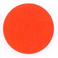 Etiket 75 mm rond fluor rood 500 rol - thumbnail