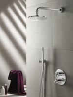 Hotbath Thermostatische Inbouw Douche Set Chap Met 2 -Weg-Stop-Omstel Ibs 3A - Chroom - thumbnail