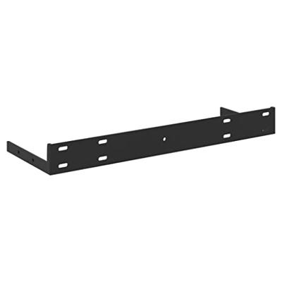 Wandschappen zwevend 4 st 40x23x3,8 cm MDF eikenkleurig en wit - thumbnail