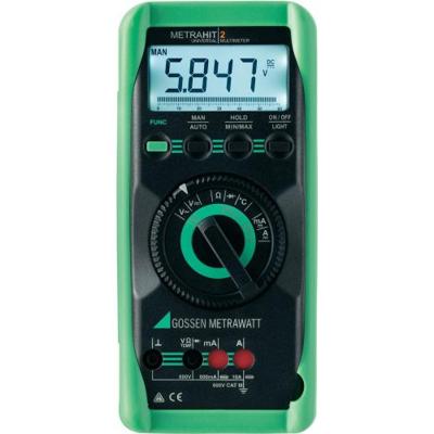 Gossen Metrawatt METRAHIT 2+ Multimeter Kalibratie (DAkkS) Digitaal CAT III 600 V Weergave (counts): 6000 Gossen Metrawatt METRAHIT 2+ Multimeter Kalibratie (DAkkS) Digitaal CAT III 600 V Weergave (counts): 6000