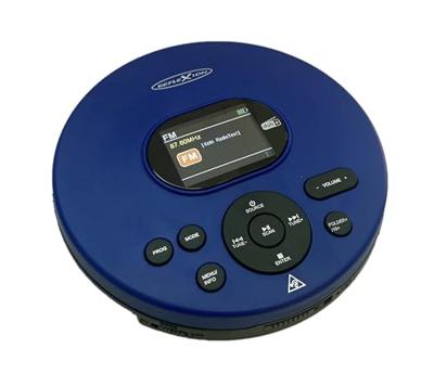 Reflexion PCD540DAB/BL Discman CD, CD-R, CD-RW, MP3 Blauw - thumbnail