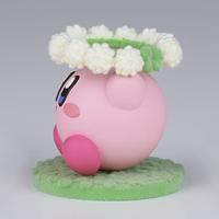 Kirby Fluffy Puffy Figure - Kirby with Flowers - thumbnail