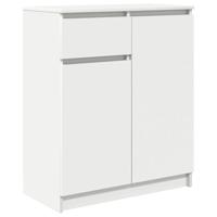 Dressoir met lade 71x35x84 cm spaanplaat wit - thumbnail