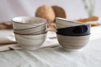 Cookinglife Kleine kommen Delice Grijs ø 12 cm - 6 stuks - thumbnail