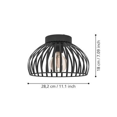 Eglo Draad plafondlampMogano 3 Ø 28cm - 900792
