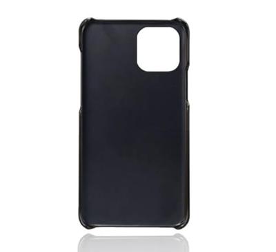 Casecentive Leren Back case iPhone 13 zwart