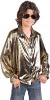 Disco blouse goud kind - thumbnail