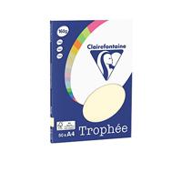 Crèmewit A4 papier 160 gram 50 vel Clairefontaine Trophée - thumbnail