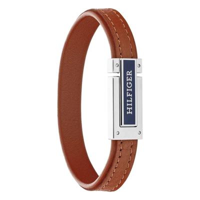 Tommy Hilfiger 2790560 Leer 19 cm Heren armband
