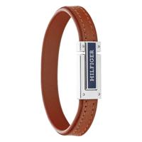 Tommy Hilfiger 2790560 Leer 19 cm Heren armband - thumbnail