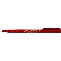 Q-CONNECT fineliner, 0,4 mm, rood - thumbnail