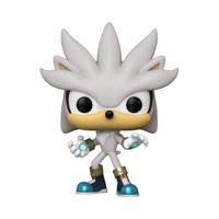 Sonic 30th Anniversary Funko Pop Vinyl: Silver the Hedgehog (Glow in the Dark) - thumbnail