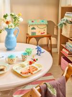 Melamine diner kinderbord FUN FAIR MINT rice mintgroen - thumbnail