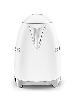 Smeg KLF03WHMEU jaren &apos;50 waterkoker, mat wit