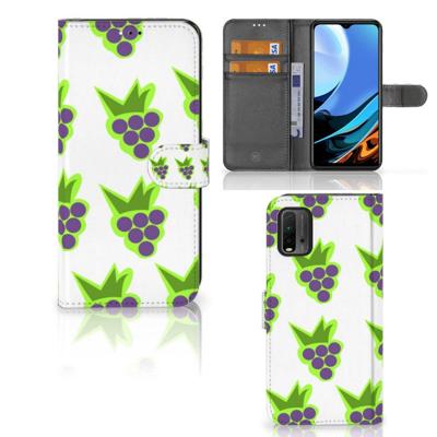Xiaomi Redmi 9T | Poco M3 | Book Cover | Druiven Xiaomi Redmi 9T | Poco M3 | Book Cover | Druiven
