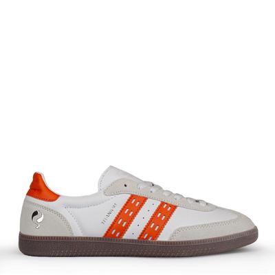 Heren Sneaker Titanium | Wit/Oranje