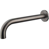 Wiesbaden Baduitloop Gunmetal - Rond 25 cm - 1/2 inch Aansluiting - thumbnail