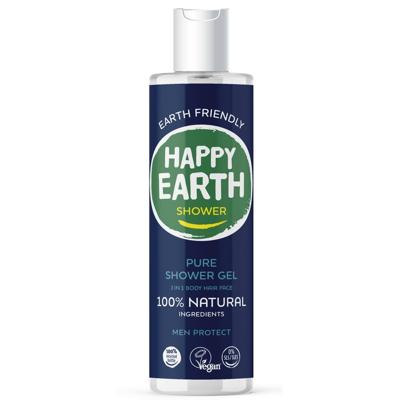 Happy Earth 100% Natural Shower Gel 3in1 Lemon Sandalwood Happy Earth 100% Natural Shower Gel 3in1 Lemon Sandalwood