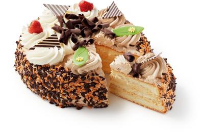 HEMA Mokkaslagroomtaart 8 p.