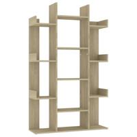 VidaXL Boekenkast 86x25,5x140 cm bewerkt hout sonoma eikenkleurig - thumbnail