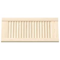 Kastdeur met lamellen 61,5x29,5 cm massief grenenhout - thumbnail