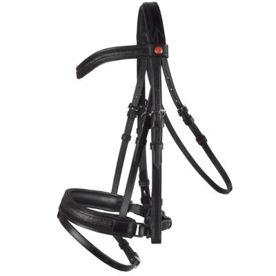 Rossner Shine hoofdstel zwart maat:full