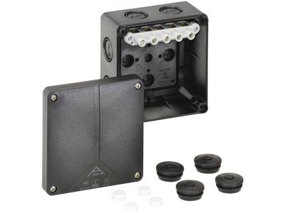 Spelsberg 49140601 Verbindingsdoos (l x b x h) 110 x 110 x 67 mm Zwart IP65