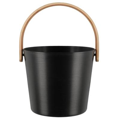 Rento Design sauna-emmer met beugel - Zwart Rento Design sauna-emmer met beugel - Zwart
