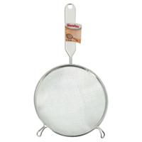 Metaltex Zeef 18 cm RVS/Wit - thumbnail