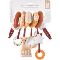 Hangend speelgoed voor jonge kinderen - SOPHIE DE GIRAFFE - Sensorisch duo - Meerdere activiteiten - Gemakkelijk op te hangen - thumbnail