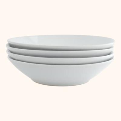 OTIX Diepe Borden Bordenset Wit Pastaborden Soepborden 6 stuks 20cm...