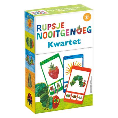 Bambolino Toys Rupsje nooitgenoeg kwartet Bambolino Toys Rupsje nooitgenoeg kwartet