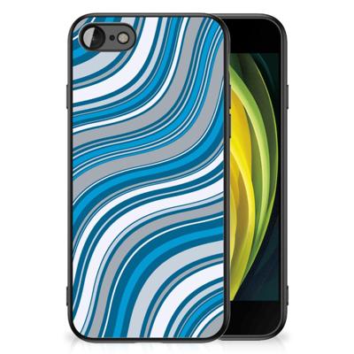 iPhone SE 2022 | SE 2020 | 7/8 Back Case Waves Blue iPhone SE 2022 | SE 2020 | 7/8 Back Case Waves Blue