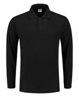 Tricorp Casual 201009 unisex poloshirt Zwart S - thumbnail