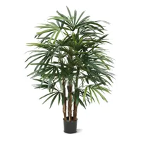 Rhapis Kunstpalm Deluxe 100 cm - Kunstplant - thumbnail