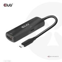 club3D USB 2.0 Adapter [1x USB-C stekker - 1x HDMI-bus] Adapter USB 3.2 Typ C - HDMI 2.1 17 cm - thumbnail