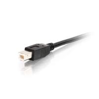 C2G Legrand USB Long Extension Cable, USB A to B Cable, Black Plug and Play Cable, 12 Meters (39.36 Feet) USB Extension Cable, 1 Count, C2G 38998 - thumbnail