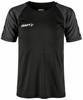 Craft 1912727 Squad 2.0 Contrast Jersey Jr - Black/Granite - 146/152