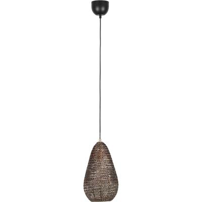 ZIVA LED Hanglamp E27 - Oud Brons - Verstelbaar - 23 cm Metaal