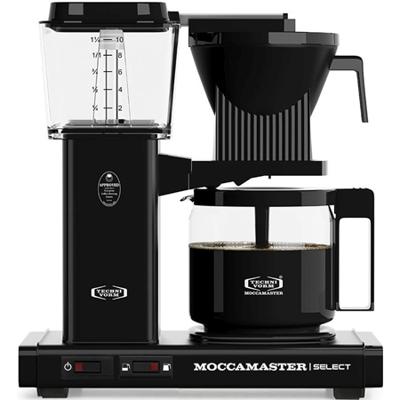 Moccamaster KBG SELECT Koffiefilter apparaat Zwart - thumbnail