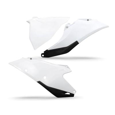 UFO PLAST zijkappen side covers ufo gasgas white