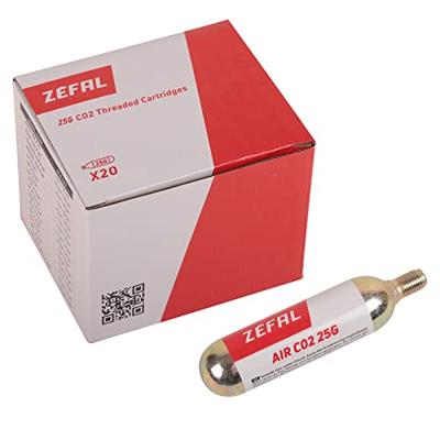 Zefal Display co2 patroon zef 25gr pot a 20 Zefal Display co2 patroon zef 25gr pot a 20