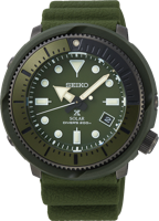 Horlogeband Seiko SNE535J1 / V157-0DC0 / R040022N0 Rubber Groen 22mm - thumbnail
