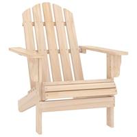 Tuinstoel Adirondack met voetenbank en tafel massief vurenhout - thumbnail