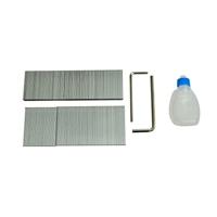 Spijker- en nietpistool 2-in-1 pneumatische lucht - thumbnail