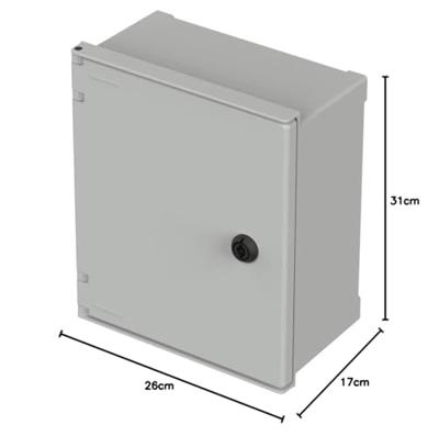 Bopla Polysafe PS 321 Schakelkast 300 x 250 x 140 Polyester Grijs-wit (RAL 7035) 1 stuk(s)