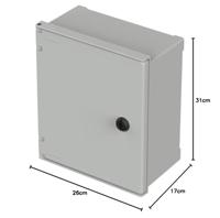 Bopla Polysafe PS 321 Schakelkast 300 x 250 x 140 Polyester Grijs-wit (RAL 7035) 1 stuk(s) - thumbnail